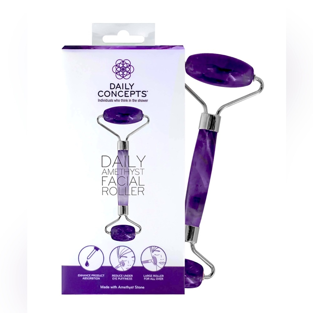 Daily Concepts Authentic Amethyst Face Roller